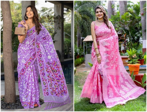 Beautiful Jamdani Sarees