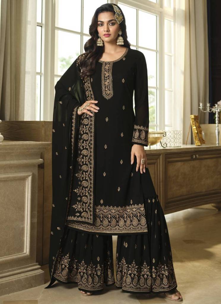 black color salwar suit