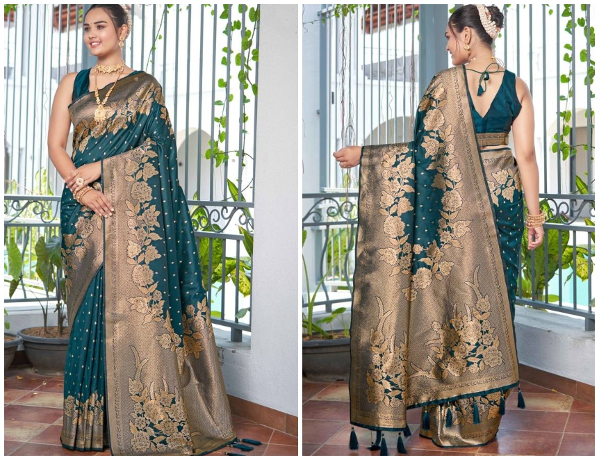 Graceful Look of Banarasi Silk Sarees