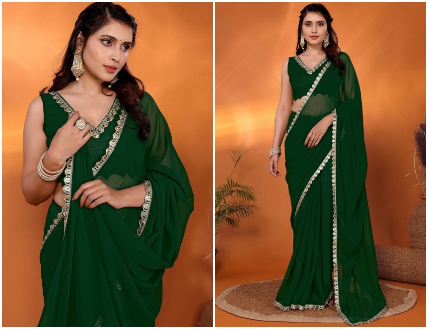 Stylish Georgette Sarees for Every Wardrobe