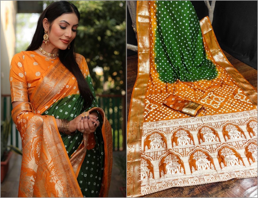 Bandhani sarees