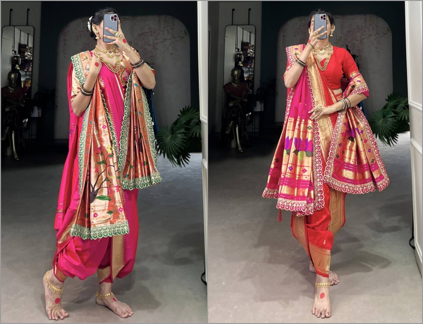 Nauvari Sarees the Pride of Maharashtra