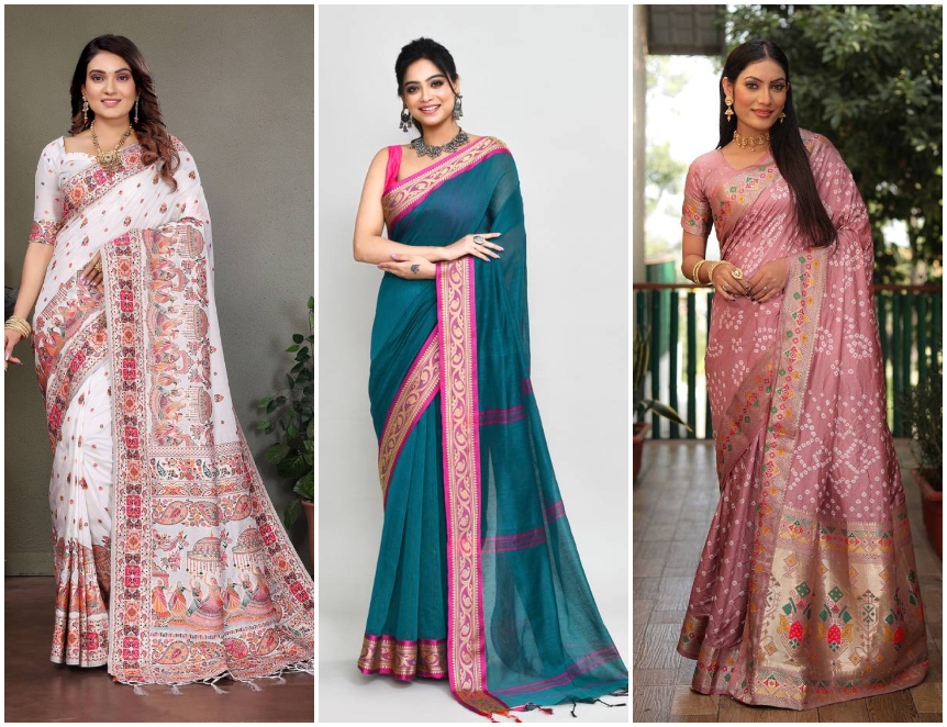 Sarees for Independence Day Celebration