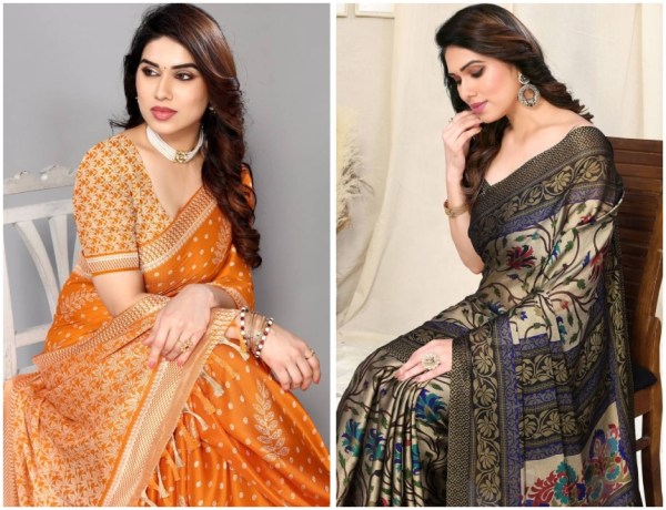 Chiffon saree: Completely lightweight