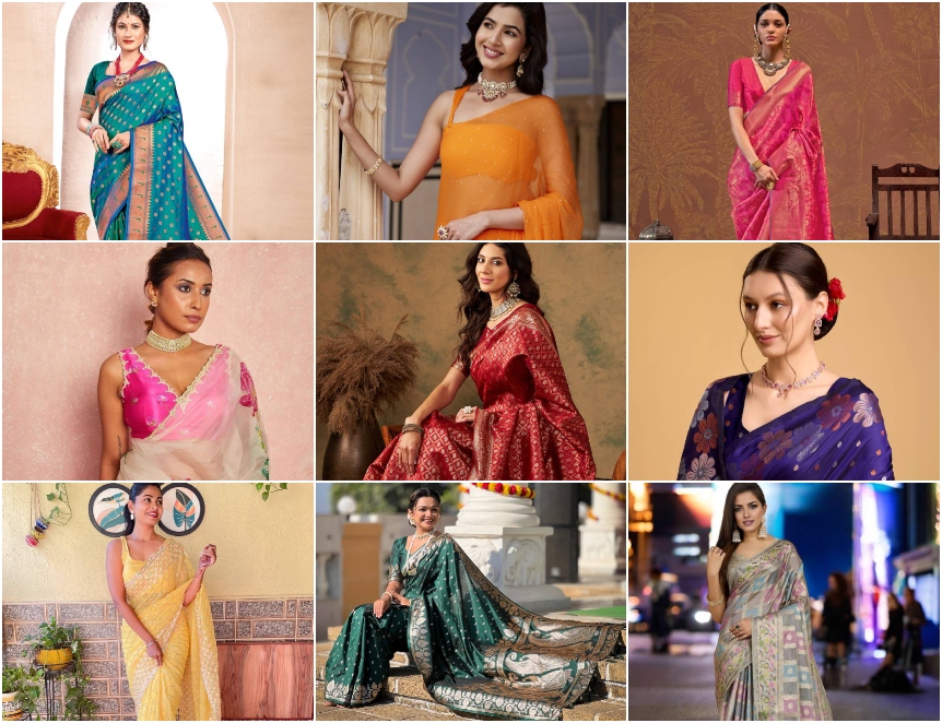 Navratri Saree Color Guide