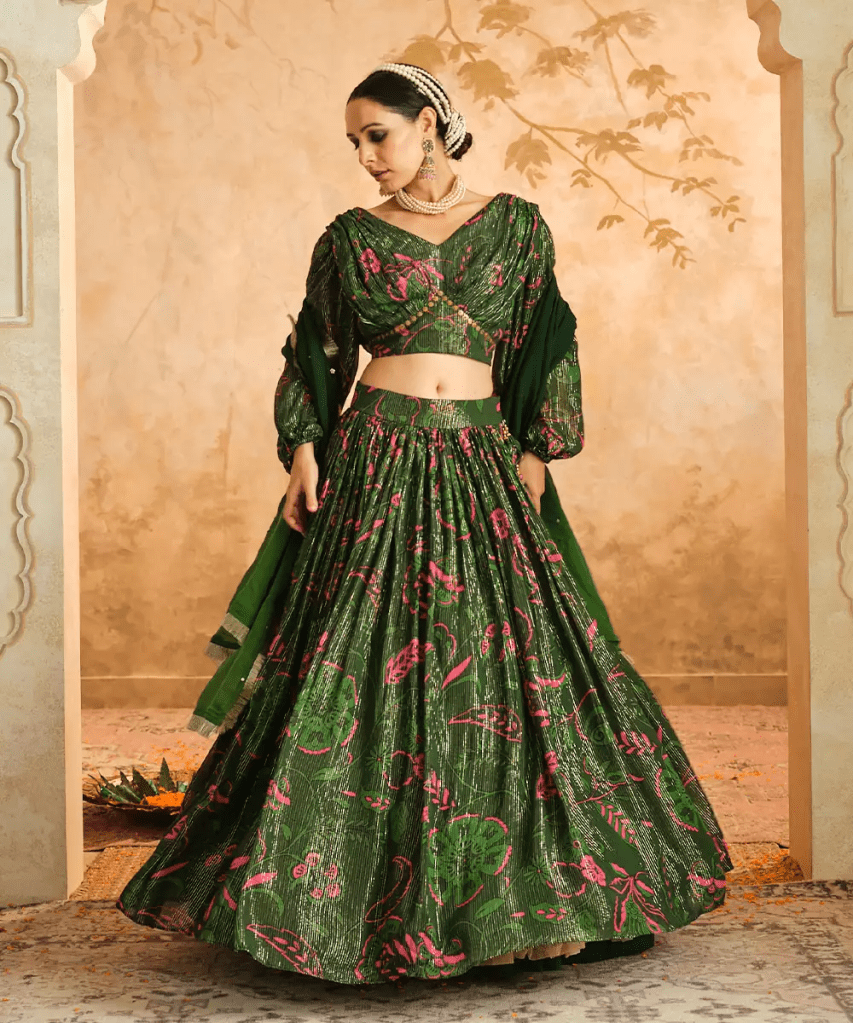 Blooming Threads lehengas 